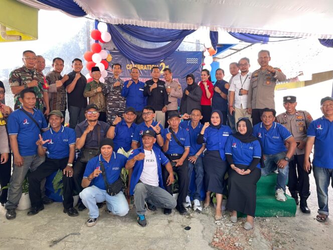 
					Jurnalis Polda Lampung Hadiri HUT  Ke-2 Tahun PT. Media Transparan