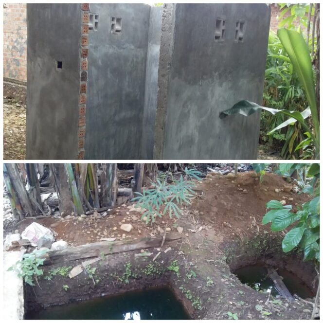 
					Pengerjaan Asal-asalan Proyek Bilik WC Yang Dikerjakan CV. Aris Putra di Lampura Diduga Bermasalah