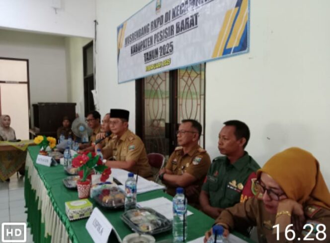 
					Kepala Bappelitbangda Syaifullah Buka Musrenbang RKPD Way Krui dan Karya Penggawa