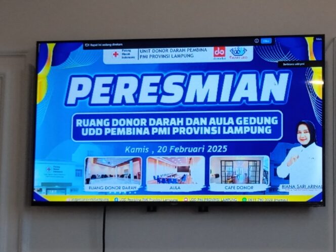 
					Resmikan Ruang Donor Darah, Aula Gedung dan Cafe Donor, PMI Berikan Pelayanan Terbaik dan Prima Kepada Pendonor