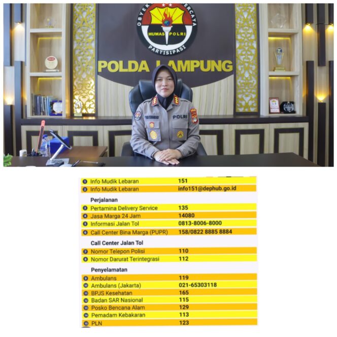 
					Mudik Lebaran Aman dan Nyaman: Simpan Nomor Darurat Ini untuk Antisipasi Situasi Genting