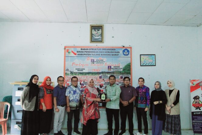 
					FKIP Unila Jalin Kerja Sama dengan Dinas Pendidikan Tulang Bawang Barat dalam Pengembangan Pendidikan dan Budaya Lampung