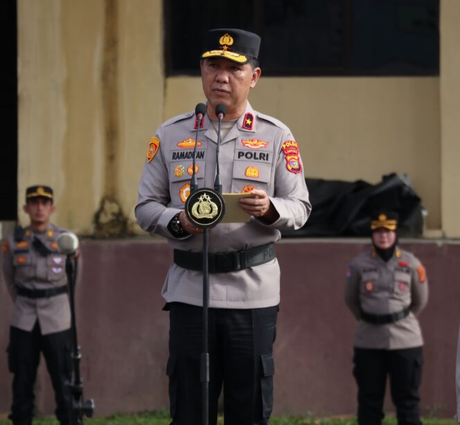 
					Joint Investigation Press Conference : Polda Lampung Dan TNI Laporkan Hasil Perkembangan Kasus Penembakan Polisi