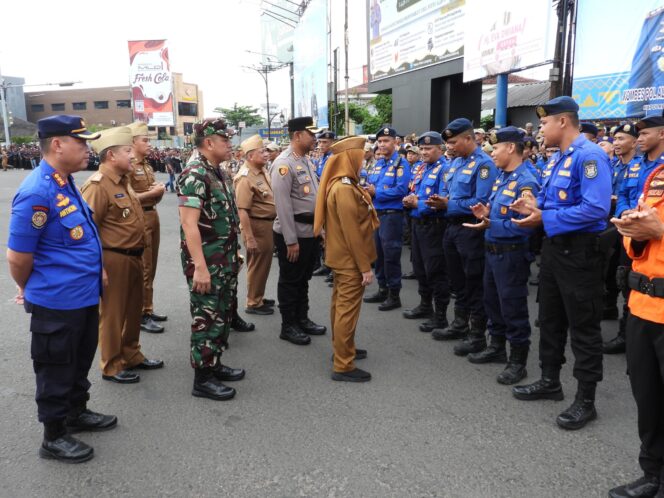 
					Pemkot Bandar Lampung dan Forkopimda Gelar Apel Siaga Satgas Idul Fitri 1446 H