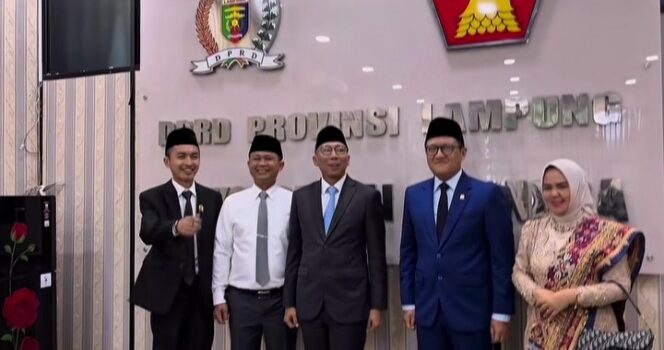 
					Gubernur Mirzani Djausal Disambut Fraksi Gerindra DPRD Lampung