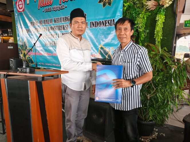 
					‎Halal Bihalal Gapeksindo Lampung Serahkan SK & Mandat Pengurus Cabang