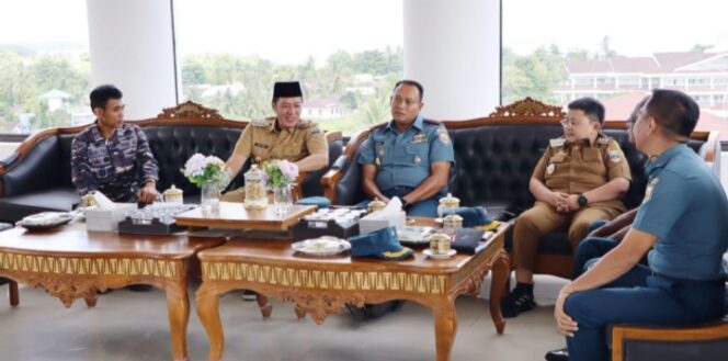 
					Dedi Irawan Sambut Kunker Danlanal Lampung