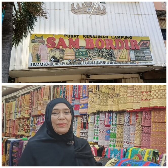 
					‎Pertahankan ‎Warisan Budaya Kerajinan Lampung Hingga Mancanegara, “Sam Bordir” Ceritakan Perjuangannya Sebelum Berkembang
