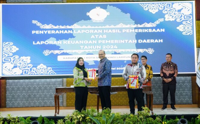 
					Pemkot Bandar Lampung Kembali Raih WTP dari BPK RI