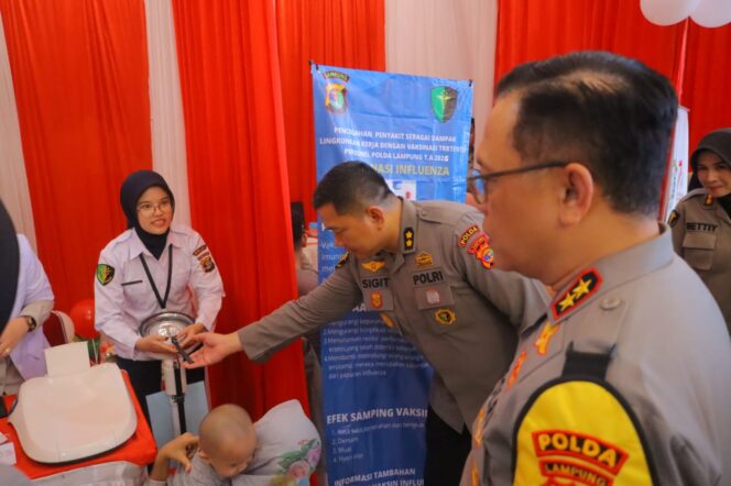 
					Polda Lampung Gelar Bakti Kesehatan Dalam Rangka Hut Bhayangkara ke 79