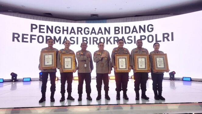 
					Pacu Semangat Integritas, Lima Polres di Lampung Raih Penghargaan Kapolri
