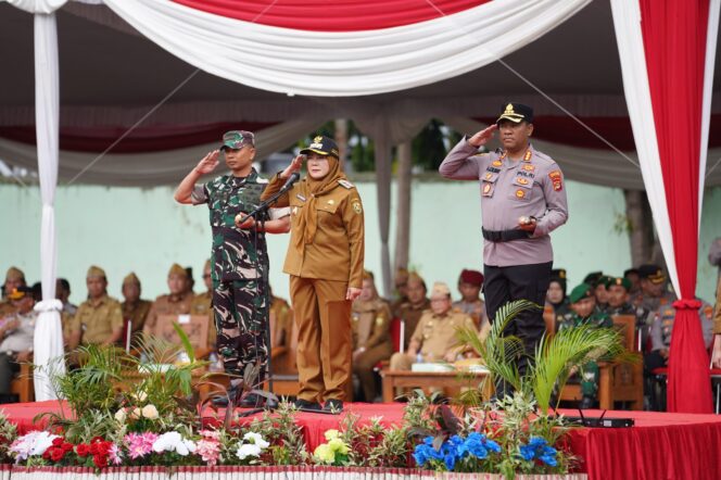 
					Apel 3 Pilar : Wujud Sinergi Pemerintah, TNI, dan Polri, Perkuat Kolaborasi Lintas Sektor dalam Menjaga Keamanan Daerah
