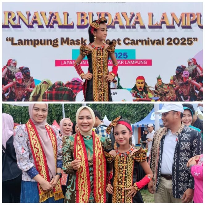 
					Cantik Memukau, Modeling Cilik Nindya Nafisya Putri Tampil di Pembukaan Festival Krakatau 2025