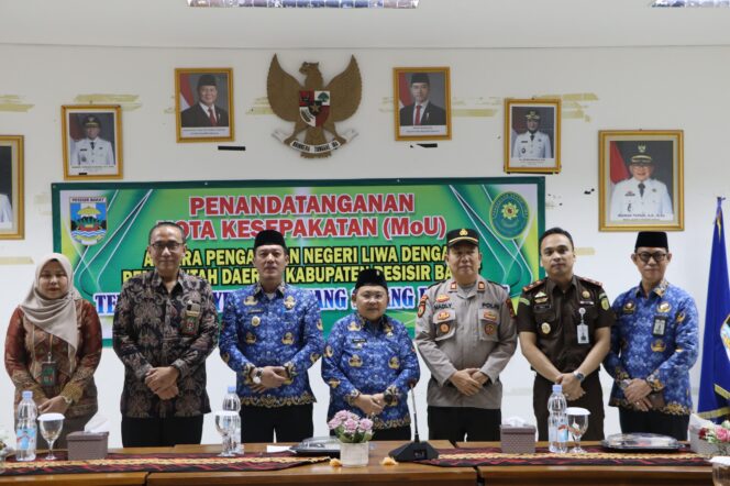
					Pemkab Pesibar dan PN Liwa Tandatangani MOU Penyediaan Ruang Sidang di Tempat