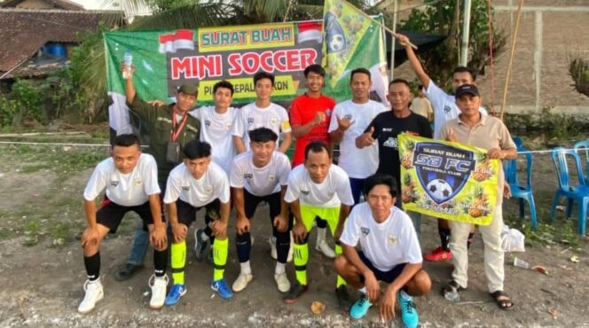 
					Surat Buah Menang Telak 11-0 di Piala Kepala Pekon Kresnomulyo Cup 2025