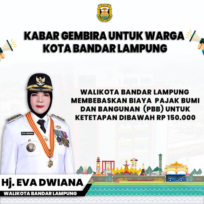 
					Berlakukan PBB Gratis : Pemkot Bandarlampung Ada Syaratnya!