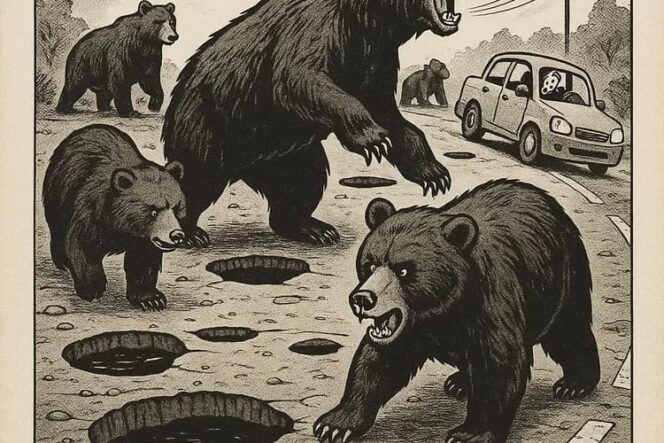 
					Meresahkan : Beruang Kembali Muncul di Umpu Semenguk, Lima Kambing Warga Jadi Korban