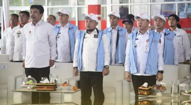 
					Ketua Komisi ll DPRD Lampung, Ahmad Basuki Menghadiri Peluncuran Kelembagaan Koperasi Desa Merah Putih