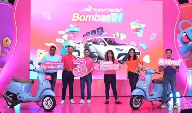 
					Hadirkan Ribuan Hadiah! Tri Kembali Gelar Kebut Hadiah BombasTriSerbu Hadiahnya, Double Kesempatannya