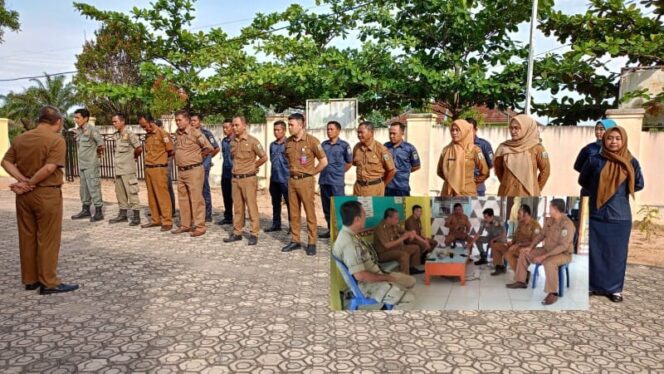 
					Pimpin Apel Pagi, Camat Negeri Agung Hepi Haryanto Tekankan Disiplin & Pelayanan