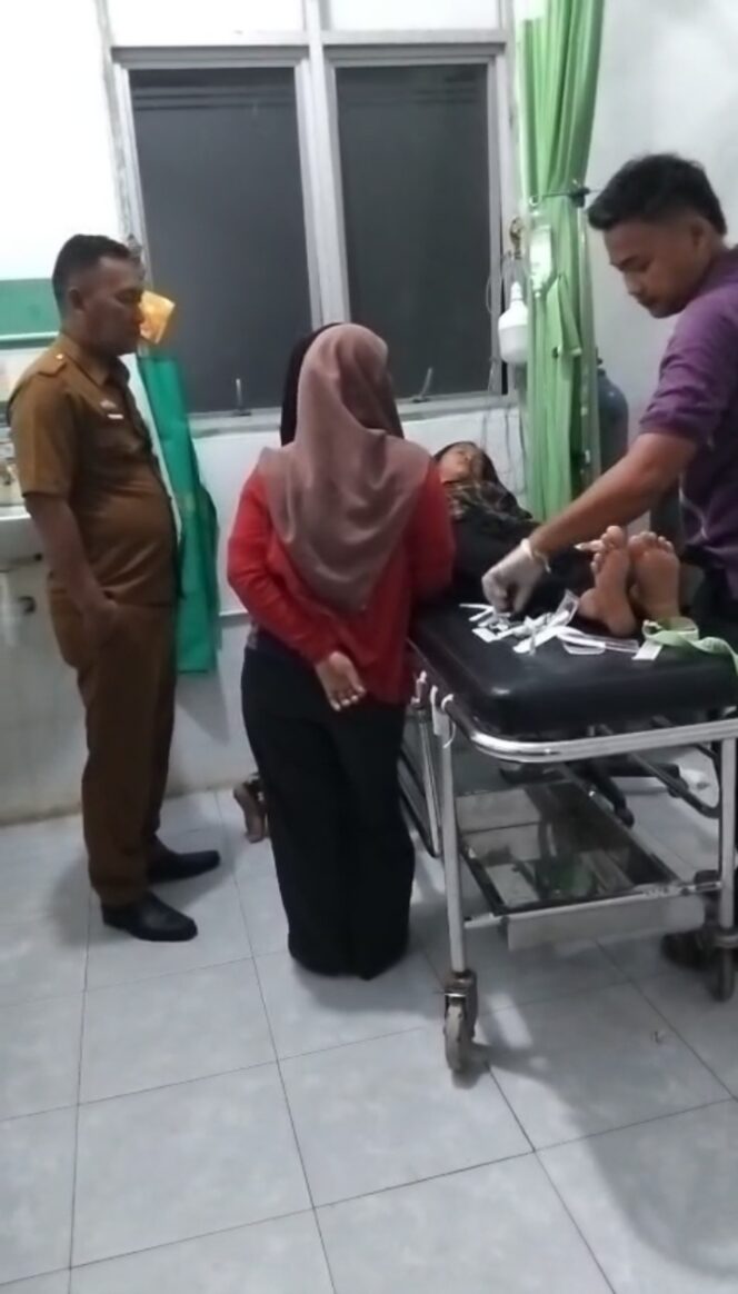 
					Pastikan layanan kesehatan berjalan dengan baik, sekretaris dinas kesehatan kabupaten Mesuji lakukan inspeksi dadakan