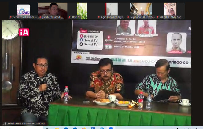 
					Dialog Nasional SMSI Songsong HPN 2026 Bertajuk “Media Baru vs UU ITE”