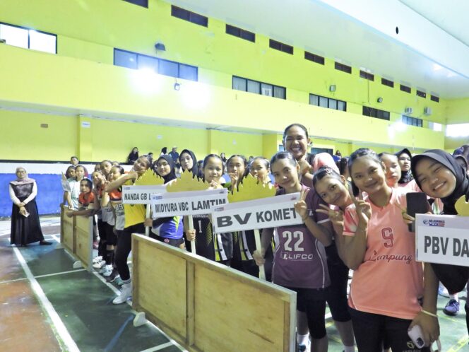 
					Babak Perempat Final Kejurda Bola Voli U-19 di Bandar Lampung