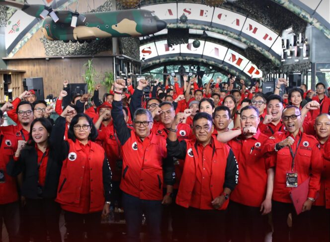 
					Targetkan Pemilih Milenial Pemilu 2029, Sayap Partai PDI Perjuangan Gelar Rakernas