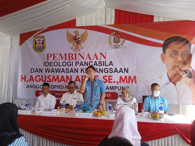 
					PIP-WP Agusman Arief: Jadikan Pancasila Sebagai Benteng Diri dan Keluarga dari Pengaruh Negatif