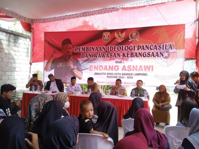 
					Endang Asnawi Gelar PIP-WK di Kedamaian, Jadikan Pancasila Sebagai Ajaran Baik Dalam Kehidupan