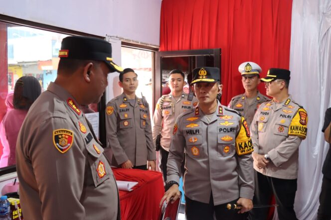 
					Kapolda Lampung Monitoring Pos Pelayanan Nataru Di Pos Ramayana Dan Pos Terminal Rajabasa