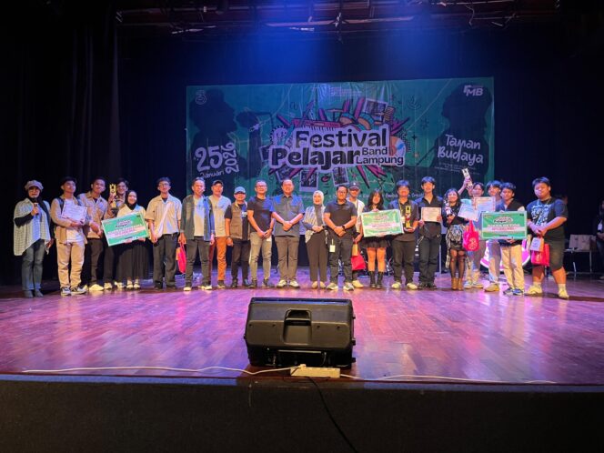 
					Festival Band Pelajar Lampung 2026 Ditutup, Bangkitkan Kembali Panggung Musik Pelajar