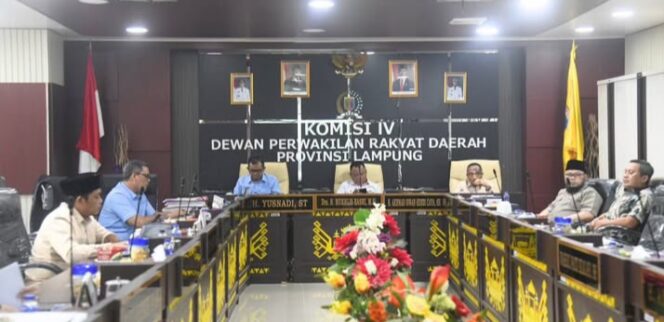 
					Komisi IV DPRD Lampung Gelar RDP Bersama Dishub dan PT. Pelindo Regional 2 Panjang