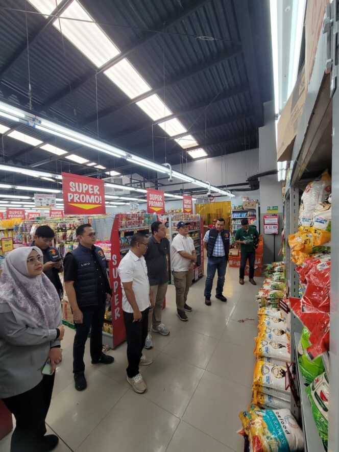 
					Sidak Pasar Modern, Polda Lampung Cek Harga dan Stok Pangan