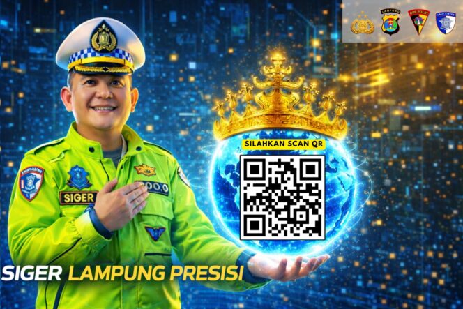 
					Scan Barcode, Pemudik Bisa Pantau Arus Mudik Lewat Aplikasi SIGER Lampung Presisi