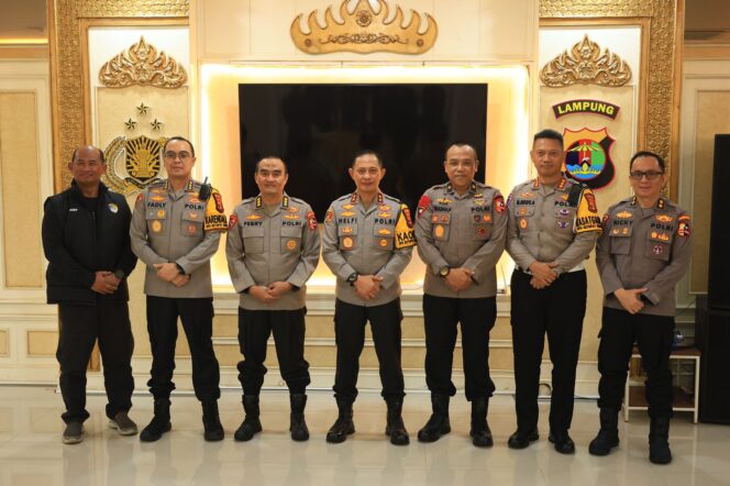 
					Kapolda Lampung Terima Kunjungan Tim Supervisi Mabes Polri Terkait Operasi Ketupat Krakatau 2026