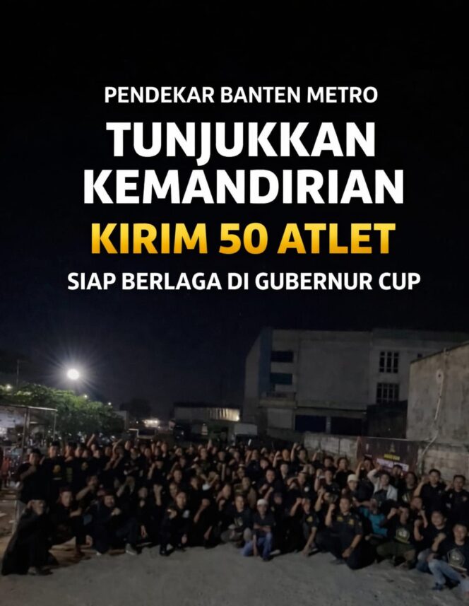 
					Menuju Gubernur Cup, Pendekar Banten Metro Tekankan Pentingnya Peran Pemkot dalam Pembinaan Atlet
