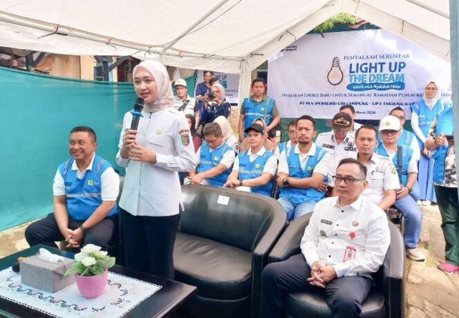 
					Pemprov Lampung Apresiasi Program Light Up The Dream PT. PLN (Persero) untuk Warga Pra Sejahtera