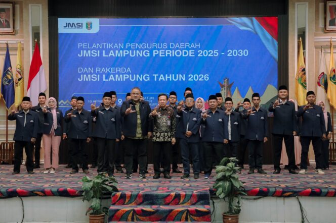 
					Pelantikan JMSI Lampung: Tegaskan Arah Transformasi Digital, Dorong Ekosistem Media Inovatif dan Berintegritas