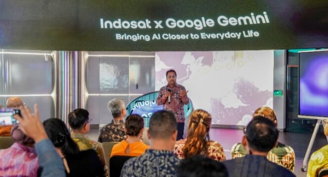 
					Pelanggan IM3 dan Tri Kini Bisa Akses Google Gemini. Bikin Tugas, Kerja, hingga Ngonten Jadi Lebih Mudah