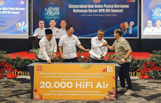 
					Internet Rumah Makin Praktis: Indosat dan REI Sumatera Selatan Hadirkan HiFi Air di Area Perumahan