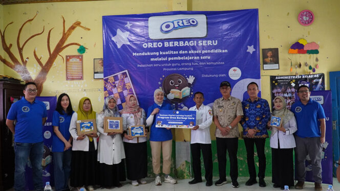
					”OREO Berbagi Seru” Hadir dengan Edukasi dan Alat Pembelajaran Seru untuk Perkuat Sosialisasi “Lima Pilar Pendidikan Karakter” di Tulang Bawang Barat 