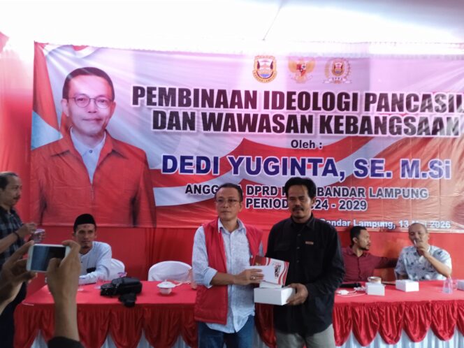 
					Dedi Yuginta, Teruskan Pemahaman Ideologi Pancasila Kepada Masyarakat