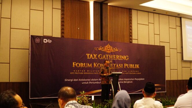 
					Tax Gathering 2026, Kanwil DJP Bengkulu-Lampung Ajak Sinergi untuk Optimalkan Kepatuhan Pajak