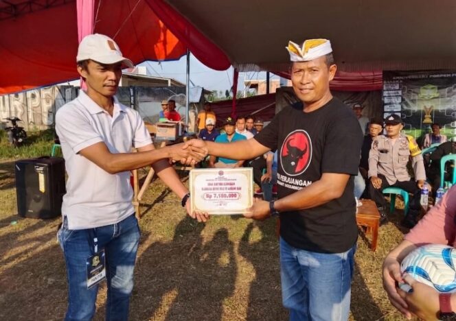 
					PDIP Jati Agung Dukung Open Turnamen Sepak Bola HUT ke-35 PORPEN FC