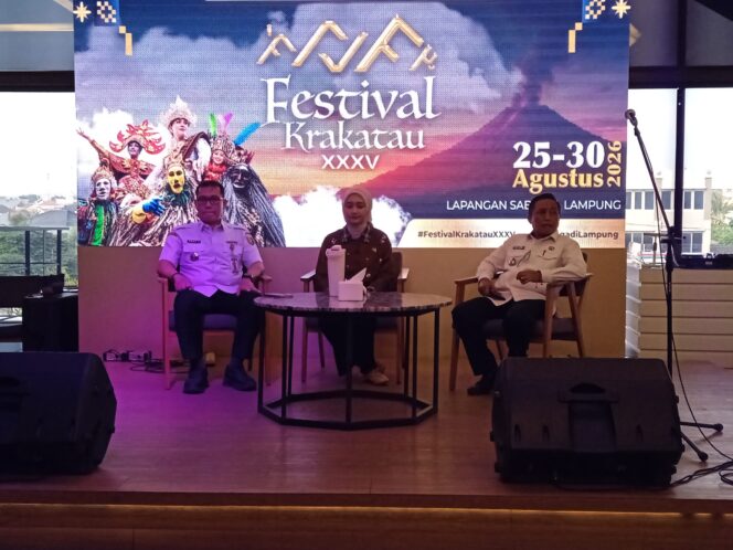 
					Festival Krakatau XXXV Tahun 2026 Andalkan Kolaborasi, Ajang Perbaiki Infrastruktur Pariwisata Lampung