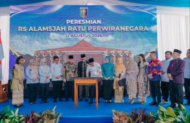 
					Gubernur Lampung Resmikan RS Alamsyah Ratu Perwiranegara, Dorong Jadi Rujukan Kesehatan di Sumatera Bagian Selatan