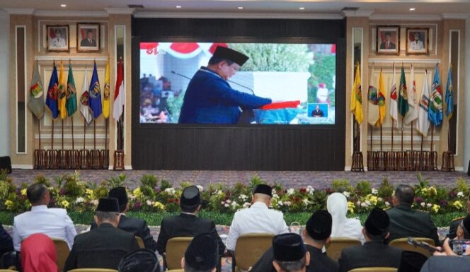 
					Pemprov Lampung Ikuti Detik-Detik Proklamasi, Semangat Persatuan Jadi Perekat Bangsa