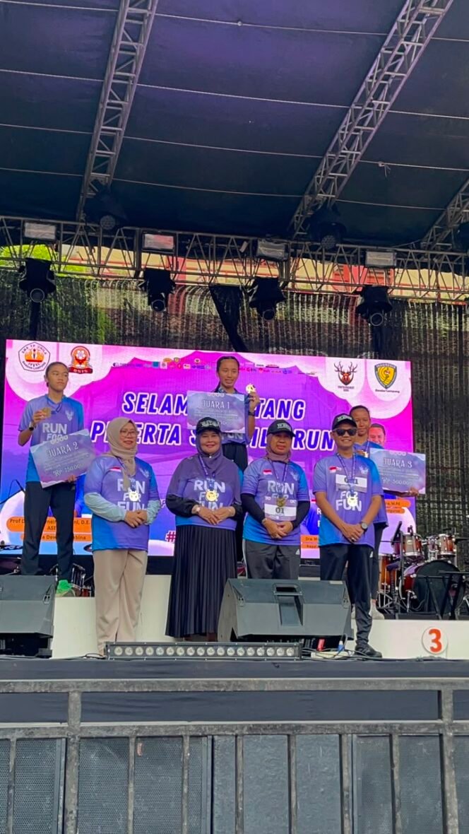 
					Antusiasme Tinggi, Smanila Run SMA YP Unila Jadi Magnet Youth Project lX