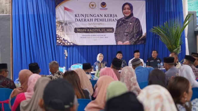 
					Nessy Kalviya Tampung Aspirasi Warga Seputih Mataram untuk Dikawal